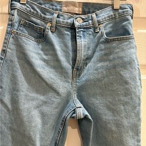 Everlane Classic high wasted Blue Straight Leg Jeans